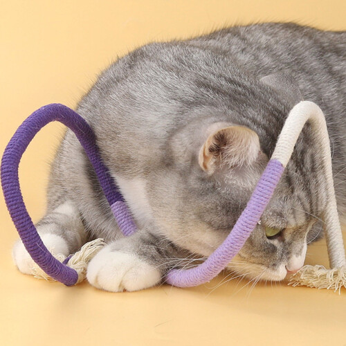 Handmade Rope Cat Chew Toy 27.6 inch 2