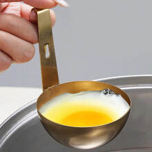 Stainless Steel Egg Poacher Pan with Rack, Nonstick