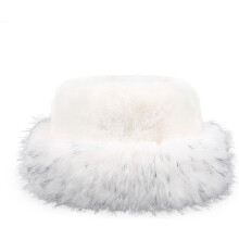 Winter Bucket Hat Fluffy Faux Fur Fisherman Plush Warm Hats Cute Fuzzy Bucket Hat for Women