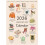Bucket List Wandkalender 2026 – 12 Monate, illustriert 1