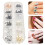 Gioielli per nail art a forma di serpente, eleganti e versatili, 100 pezzi 1
