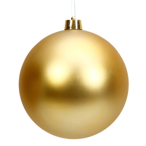 Bruchsichere Weihnachtskugel, Gold, 12 cm