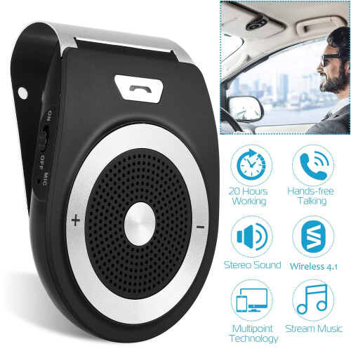 Auton langaton kaiutinpuhelin Bluetooth 4.1 Handsfree-sarja