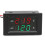 Ψηφιακός μετρητής βολτ-αμπέρ AC500V200A0.39" LED2-σε-1Πάνελ 2