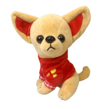 Pluche Chihuahua-knuffel, zachte knuffelpop voor kinderen