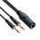 Cable de micrófono de 6,35 mm macho a hembra (2 x 6,35 mm) 1
