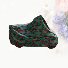 Motorregenhoes groen camouflage outdooruitrusting