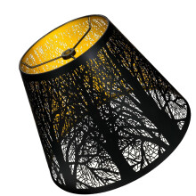 Metalllampenschirm, Wand- oder Tischleuchte, modern, 1-teilig