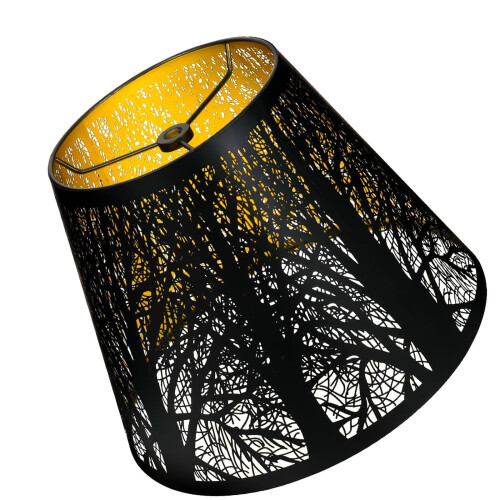 Metalllampenschirm, Wand- oder Tischleuchte, modern, 1-teilig