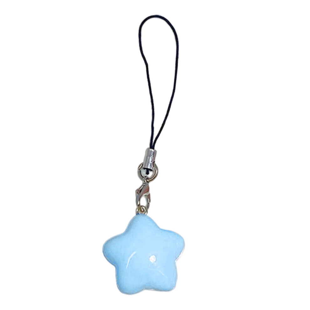 Colorful Phone Lanyard With Star Charm And Candy Colors 968604252341
