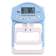 Digitální tester síly úchopu LCD s automatickým snímáním, světle modrý