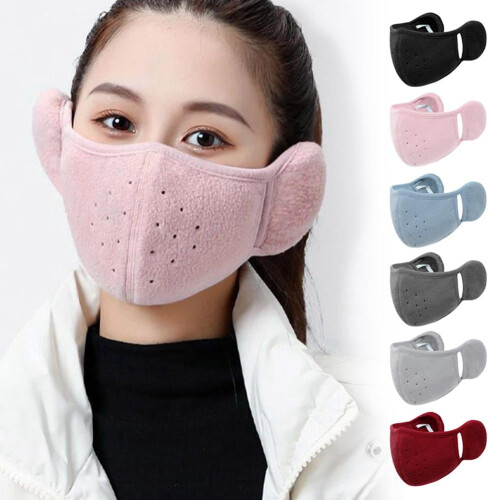 Windproof Face Mask with Ear Warmers for Winter 1