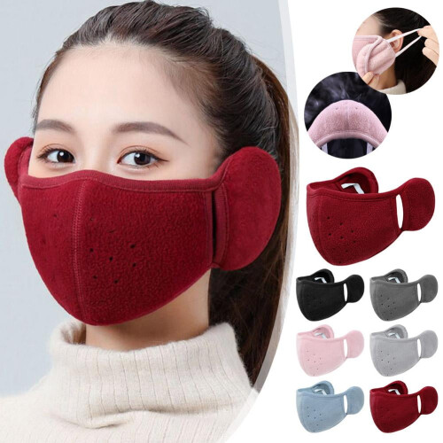 Windproof face mask ear warmer bandana winter protection 2