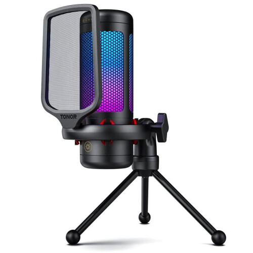TC310USB gamingmicrofoon voor pc, PS4, PS5 met RGB-verlichting 1