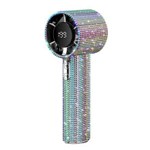 Prenosný turbo ventilátor Diamond, nabíjateľný, tichý, LED, 1 ks