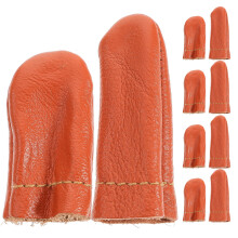 Leather Thimbles for Hand Sewing 20 pcs White