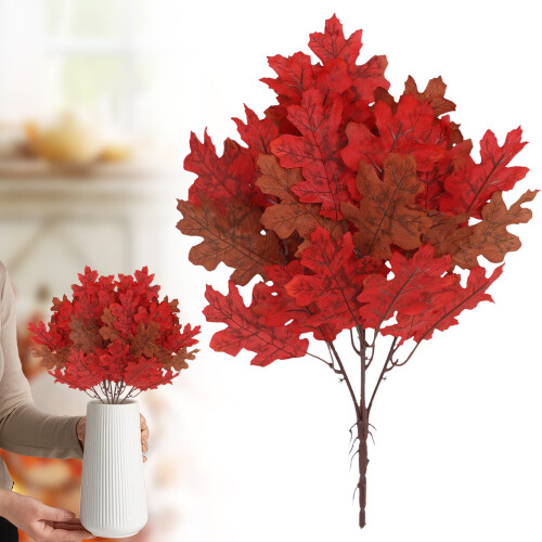 Artificial Maple Leaves Branch 21.6 inches