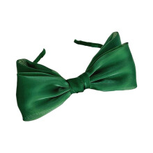 Elegant Mesh Bowtie Headband High Skull Hairband French Lace Bowknot Hairhoop for Female Teaparty Hair Shaping Ornament