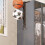Support de rangement pour ballons de basket, robuste, en fer, à 3 niveaux, noir mat 5