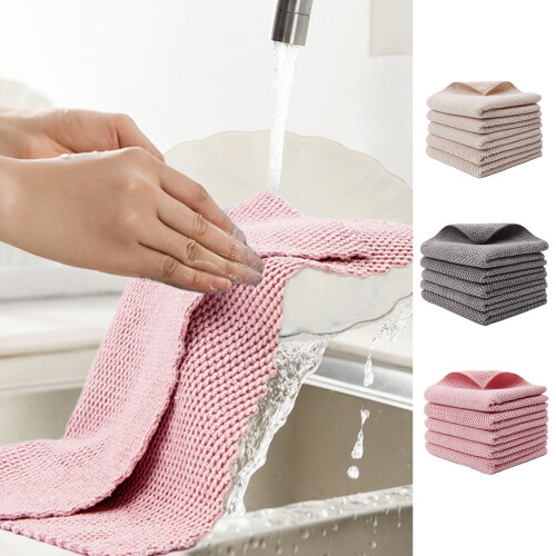 Cleaning Wipes Reusable Absorbent Quick-Drying 50pcs