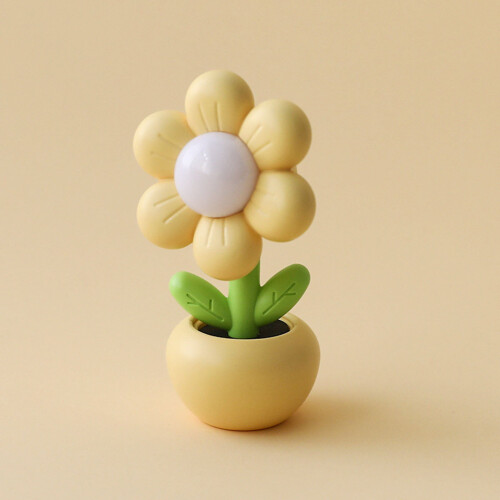 Veilleuse LED pour pot de fleurs, lumière chaude, 1 pièce