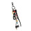 Portachiavi con corda e catena in nylon (1 pezzo) 1