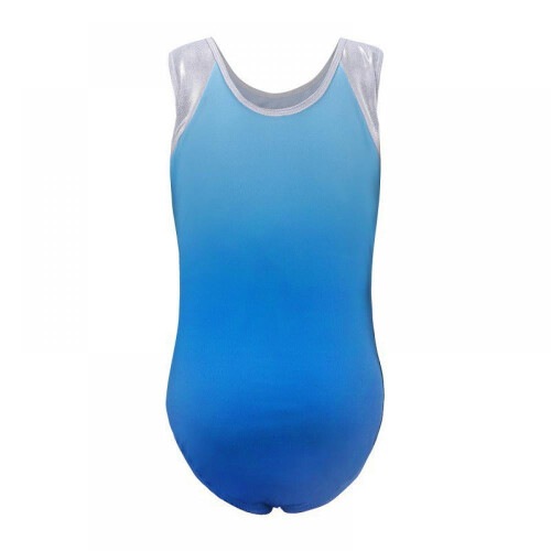 Collant feminino para ginástica e dança, modelo regata sem mangas 1