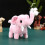Bréagán Plush Eilifint Bándearg 1 phíosa 6