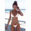 Feltree Damen-Bandeau-Bikini-Set mit Push-up-Effekt 4