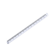Műanyag egyenes vonalzó30cm1mm beosztással