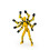 War God Actionfigurset Flerledad 13,5 cm 5