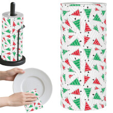 Rouleau d'essuie-tout à motifs de Noël absorbants