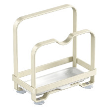 Organisateur de couvercles de casseroles avec plateau et repose-cuillère pour couvercles standard
