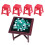 Σετ Πλακιδίων Mahjong Vintage Style 144 Τεμάχια 1