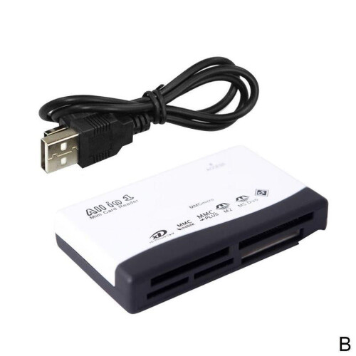 USB-multikortleser for TF SD MMC-kort