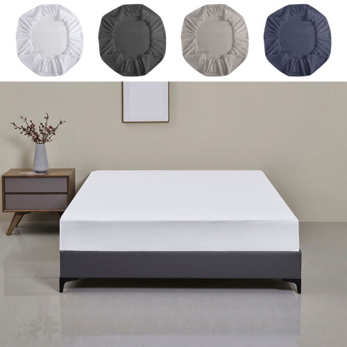 Housse de matelas imperméable en polyester-TPU (1 pièce)