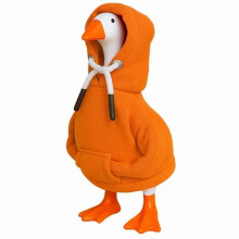 Mini soška husi z verandy s magnetickými outfitmi 1 ks