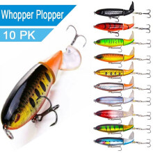 Meall do bháis Whopper Plopper, eireaball snámhach, pacáiste de 10