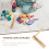 Cliquet en bois beige (1 pièce) 8