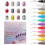 Nagelkunst-Stifte-Set, 12 Farben, für 3D-Punktierdesign 1
