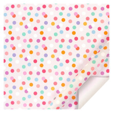 Papier cadeau coloré pour la Saint-Valentin (1 pièce)