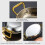304 Stainless Steel Roasting Pan with Handles 16.5" 7
