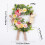 Osterhasen-Blumenkranz, 35 cm, Außentürdekoration 3