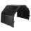 Zwarte microfoonhoes voor microfoonstatief, 25,5 x 69 cm, 1 set 8
