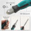 Practical 3 Piece 1/4Inch Hexagonal Screwdriver Bit Holder Set for Home and Professional Use with Various Handle Types 8