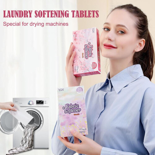Fabric Softener Sheets for Dryers Static Control Lasting 1