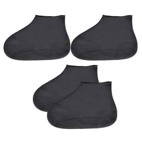 Surchaussures imperméables pour baskets en latex (2 paires) 2