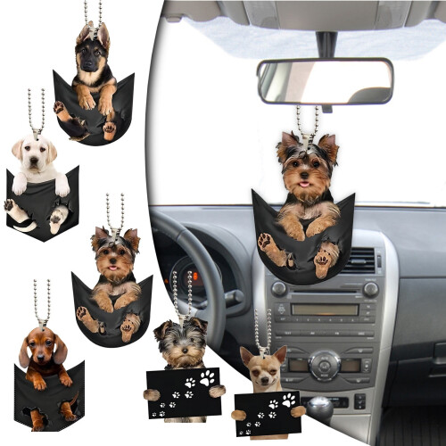 Valpbilspegelhänge Hundberlock 1 st