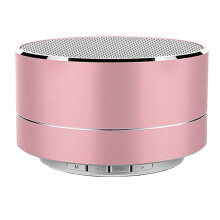 Mini Bluetooth-højttaler med LED-lys, bærbar trådløs