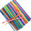 Flexible Plastic Straws Multicolor 100PCS 1